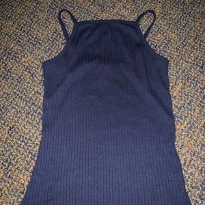 Navy blue tank top